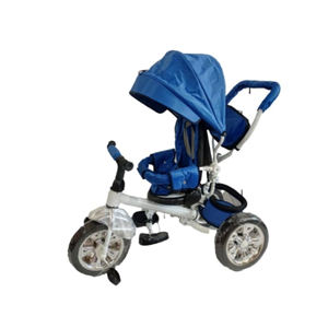 سه چرخه کودک سایز 12 آبی best Baby مدل تیتان Titan Tricycle -اسباب بازی